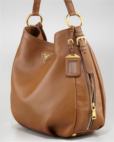 prada cervo hobo bag|Prada nylon hobo bags.